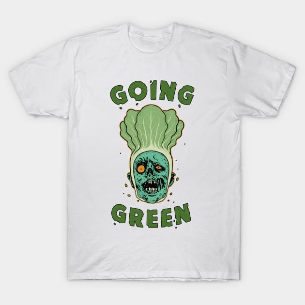 Going Green T-Shirt by RonnCabardo